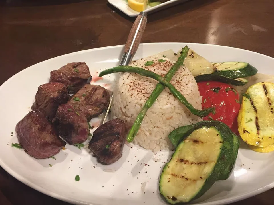 Lamb Kabob - Juicy grilled lamb kabob